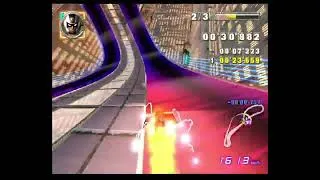 Thumbnail: F-Zero GX Unleashed 5.0.4 - Aeropolis Screw Drive in 0'54"037 with 80% Rainbow Phoenix (Non-SA)