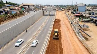 Thumbnail: KASOA WINNEBA ROAD CONSTRUCTION UPDATE- Major Progress So far On The 30KM Stretch