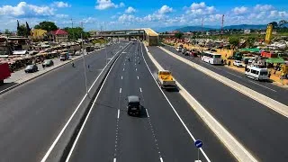 Thumbnail: Amasaman Interchange Finally Opens to Traffic! Accra–Kumasi Highway Update | Jaywalking Still High