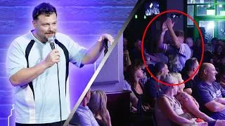 Thumbnail: Kicking Out a Heckler | Ben Bankas Standup Comedy