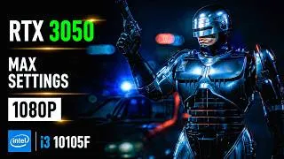 Thumbnail: RoboCop: Rogue City - RTX 3050 - Benchmark Test - Intel Core i3 10105f