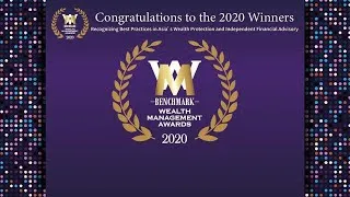 Thumbnail: BENCHMARK Wealth Management Awards 2020 Grand Winners Announcement