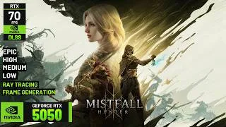 Thumbnail: Mistfall Hunter - RTX 5050 Laptop - Epic, High, Optimized Settings! | Acer Nitro v16s
