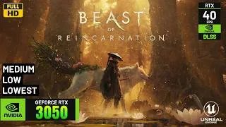 Thumbnail: Beast of Reincarnation - RTX 3050 Laptop - Lowest, Low, Medium Settings | ASUS TUF F15