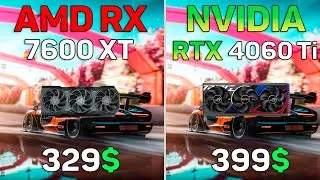 Thumbnail: AMD RX 7600 XT vs NVIDIA RTX 4060 Ti  - Watch This Before Buy!