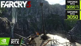 Thumbnail: Far Cry 3 | RTX 3050Ti (RTX 3050) + Ryzen 5 5600H | All Settings Tested
