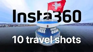 Thumbnail: 10 CREATIVE Insta360 X5 Shots for a Travel Vlog!