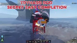 Thumbnail: Try hard rod in 10 minutes #roblox #viral #robloxedit #fisch #tryhard Rod