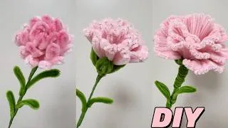 Thumbnail: How to Make Pipe Cleaner Carnation in 3 Different Ways🌹