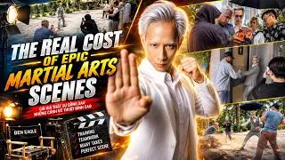 Thumbnail: BEN EAGLE - The Real Cost of Epic Martial Arts Scenes #BenEagle #EaglesEmpire #SelfDefense #shorts