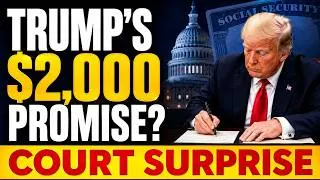Thumbnail: Trump’s $2,000 Tariff Check Promise — Why Seniors Got Nothing (Most Are Not Surprised)