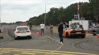 Thumbnail: Gintani Lamborghini Aventador S dragraces
