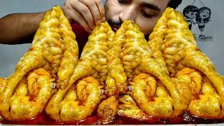 Thumbnail: What 😳😲 Biggest Long Mutton Fat Curry, 2 Kg 😱 Pabda Fish Curry & Rice Eating | Charbi Fat Recipe