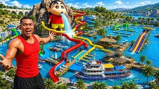 Thumbnail: Franklin Shinchan Has Made A Biggest Water Park Infront Of Their House | Gta V Bangla