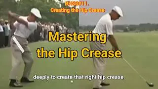 Thumbnail: The secret to a better swing : Understanding the hip crease. 