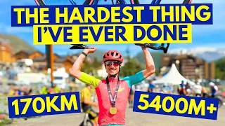Thumbnail: 2:23 Marathoner Takes On The Hardest Stage Of The TOUR DE FRANCE!