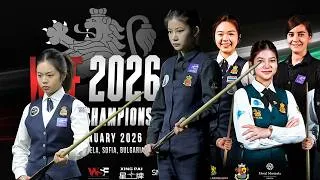 Thumbnail: Mink Nutcharut vs Narucha Phoemphul (Highlights) 2026 WSF Snooker Championships Day 3 Table 2