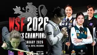 Thumbnail: Bai Yulu vs Izabela lacka (Highlights) 2026 WSF Snooker Championships Day 2 Table 1