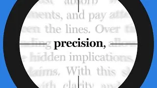 Thumbnail: A short guide to reading with extreme precision