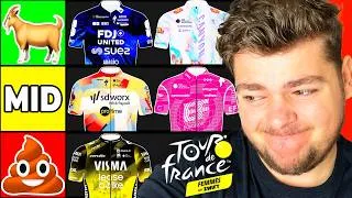 Thumbnail: RANKING EVERY TEAM at the TOUR DE FRANCE FEMMES 2026 - Tier List
