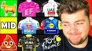 Thumbnail: RANKING EVERY TEAM at the TOUR DE FRANCE 2026 - Tier List