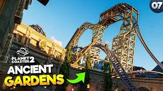 Thumbnail: I Finished the Roman Gardens in my Theme Park! (Planet Coaster 2)
