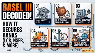 Thumbnail: Decoded BASEL♦️2008 Liquidity Crisis❓The Global Banking RuleBook👈Capital & Leverage Unpacked✳️LCR?NS