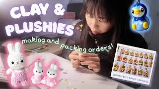 Thumbnail: ✿ Making & Packing Orders as a Small Business | Cozy Restock Vlog ☕︎