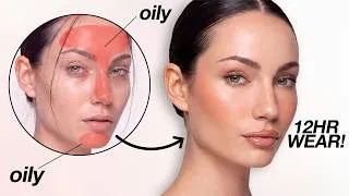 Thumbnail: MAKEUP FOR OILY SKIN | Long-Wearing, Natural & Not Cakey ✨