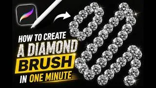 Thumbnail: How to create a  Diamond Brush in 60 Seconds | Procreate Tutorial