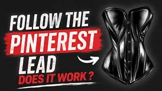 Thumbnail: Following the Pinterest Lead... Does It Actually Work? | Painting Glossy Black Leather fabric