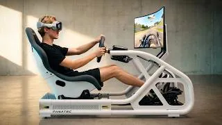 Thumbnail: I Built My Dream Racing Simulator! (Fanatec GT Cockpit Review)
