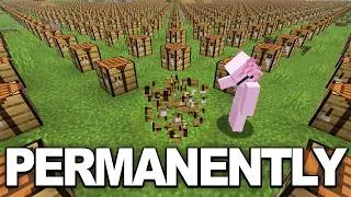 Thumbnail: Minecraft, But Placing Blocks Copies Everywhere PERMANENTLY