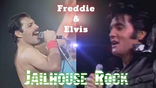 Thumbnail: Jailhouse Rock - Elvis Presley & Freddie Mercury DUET (Fan made)
