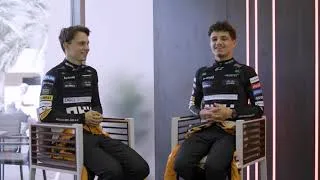 Thumbnail: In Conversation With Lando Norris and Oscar Piastri | Looking Ahead To The 2024 F1 Season!