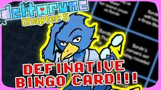 Thumbnail: THE DEFINITIVE DELTARUNE CHAPTER 5 BINGO CARD!!!