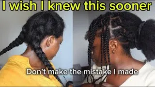 Thumbnail: Your Hair Will Remain Short If You Keep Believing This + Recycle Parts! 