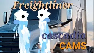 Thumbnail: Freightliner Cascadia Dash Camera & Side Mirror Cams (new body)