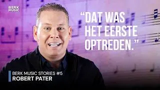 Thumbnail: Robert Pater over zijn start als zanger | Berk Music Stories #5
