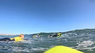 Thumbnail: Learning how to surf at Peniche de cima, Peniche