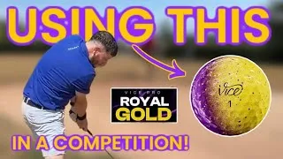 Thumbnail: USING THE VICE ROYAL GOLD BALL - Course Vlog