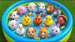 Thumbnail: Farm Animals For Toddlers: Poodle, Sheep, Cow, Pig & Horse Adventure | Learn Animal Sounds