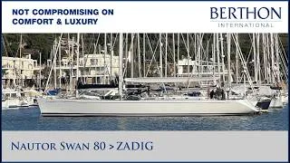 Thumbnail: Nautor Swan 80 “ZADIG” Yacht for Sale | Not Compromising on Comfort & Luxury | Tour with Tim Carbury