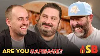 Thumbnail: Are You Garbage, Greg Louganis, and a Sourdough Scam | Something’s Burning | S7 E12