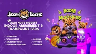 Thumbnail: Boombastic | Biggest Indoor Amusement & Trampoline Park | Park with Gaming Zone|Jump into excitement