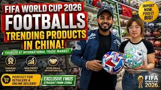 Thumbnail: ⚽ Football Factory Shop in China | FIFA World Cup 2026 Ball Price, MOQ & Material Revealed!