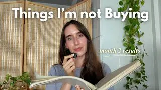 Thumbnail: things I did (and didn’t) buy in February | Low Buy Year