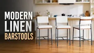 Thumbnail: Best Modern Linen Counter Height Barstools: Top 8 Picks for Comfort & Style
