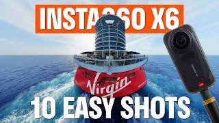 Thumbnail: 10 Easy Insta360 X6 Shots For A Travel Vlog Video In Virgin Voyages Cruise & Insta360 App Tutorial