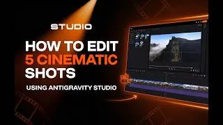 Thumbnail: Antigravity A1: How To Edit 5 Cinematic Shots Using Antigravity Studio Tutorial